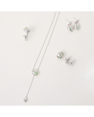 Pistachio Set Silver