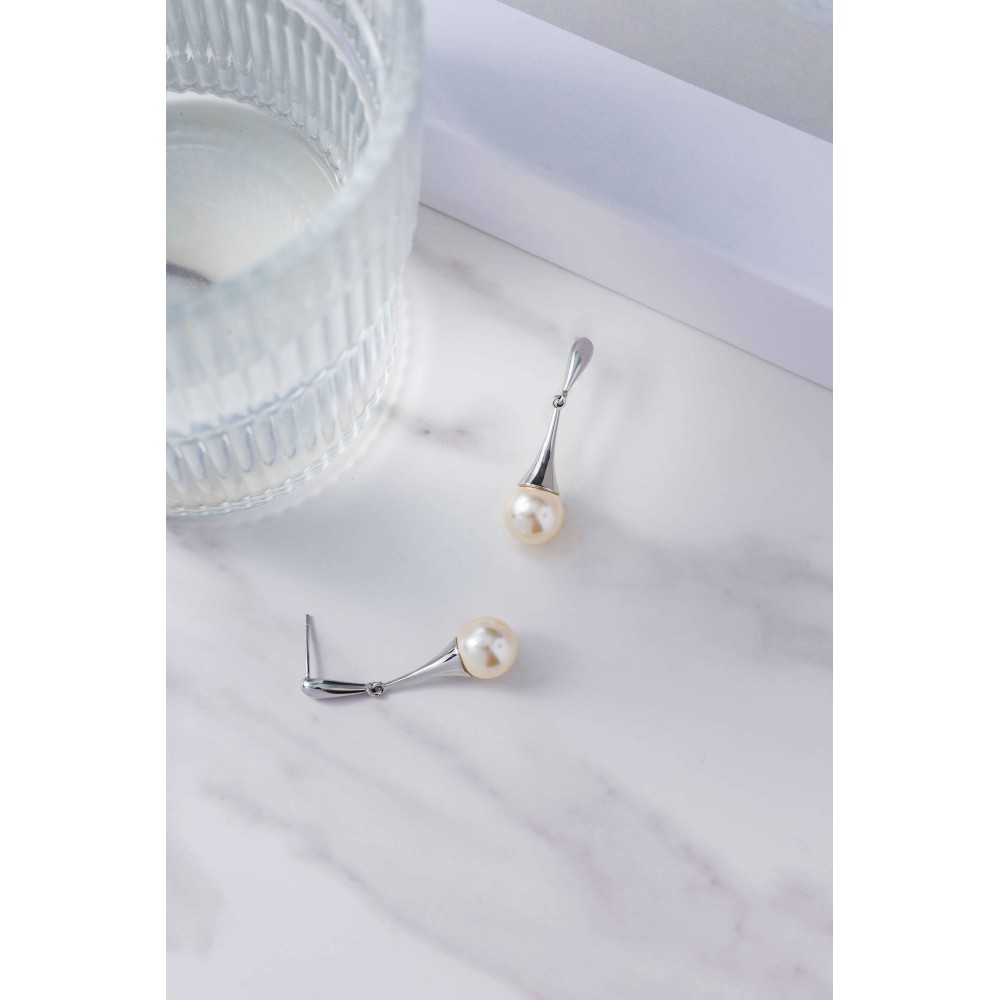 Flowing Time Pure Studs Platinum Edition