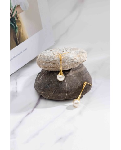 Flowing Time Pure Studs Gold Edition