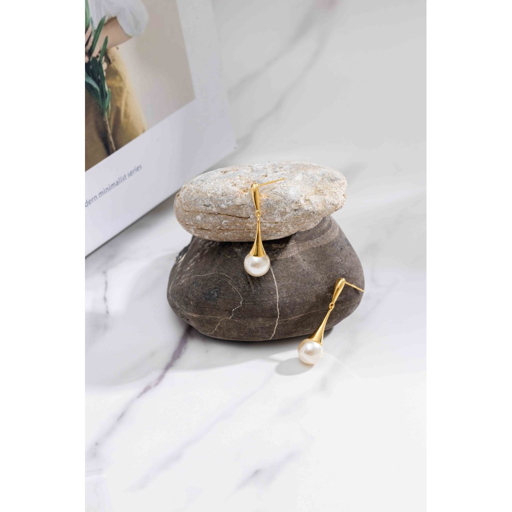 Flowing Time Pure Studs Gold Edition