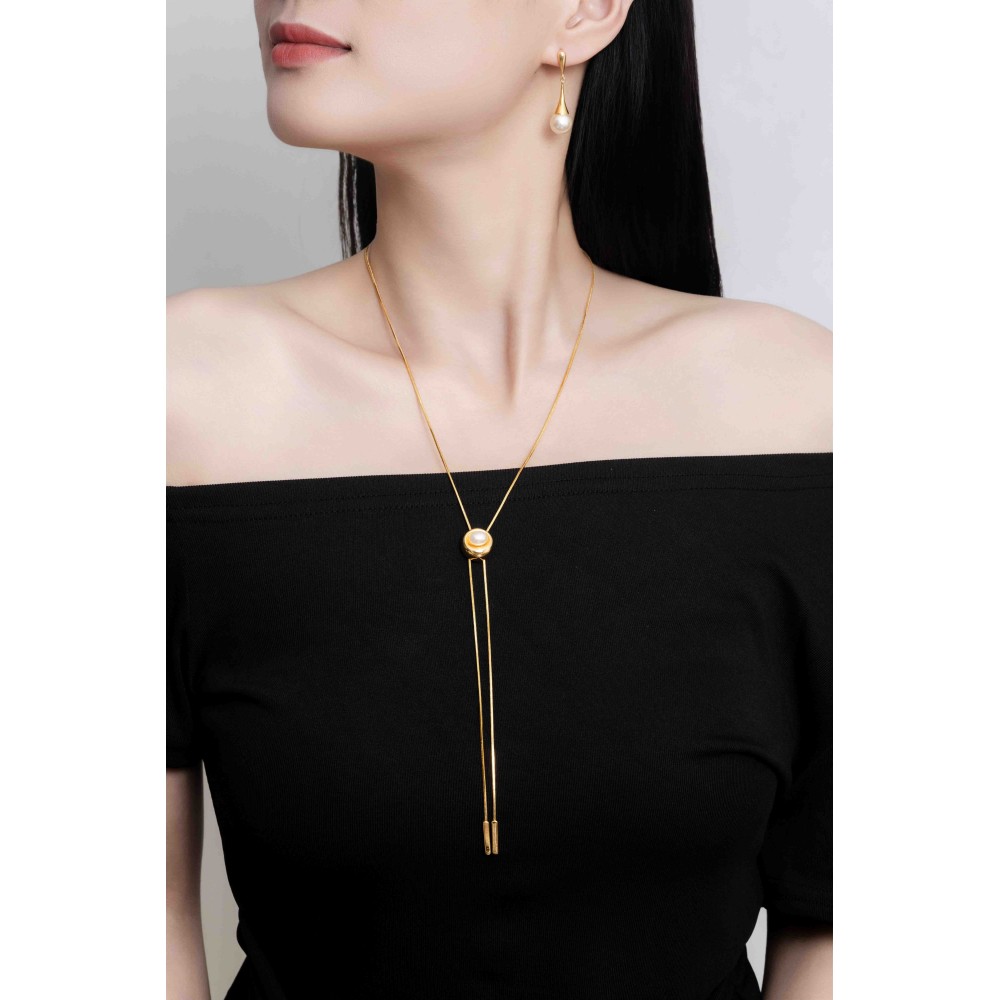 Flowing Time Pure Studs Gold Edition