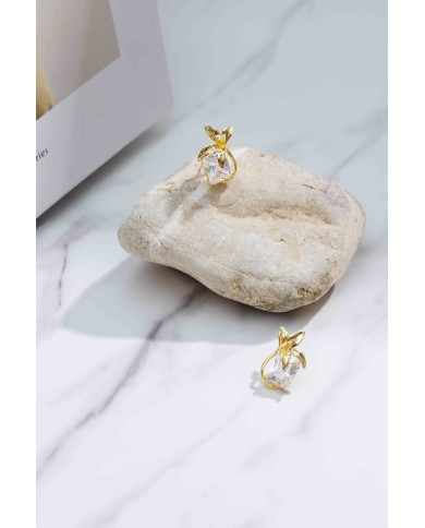 Bamboo Rhythm Earrings Plata 925