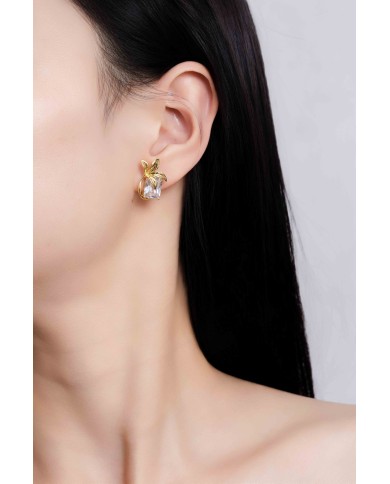 Bamboo Rhythm Earrings Plata 925