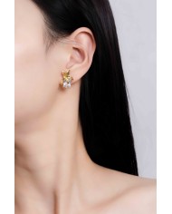 Bamboo Rhythm Earrings Plata 925