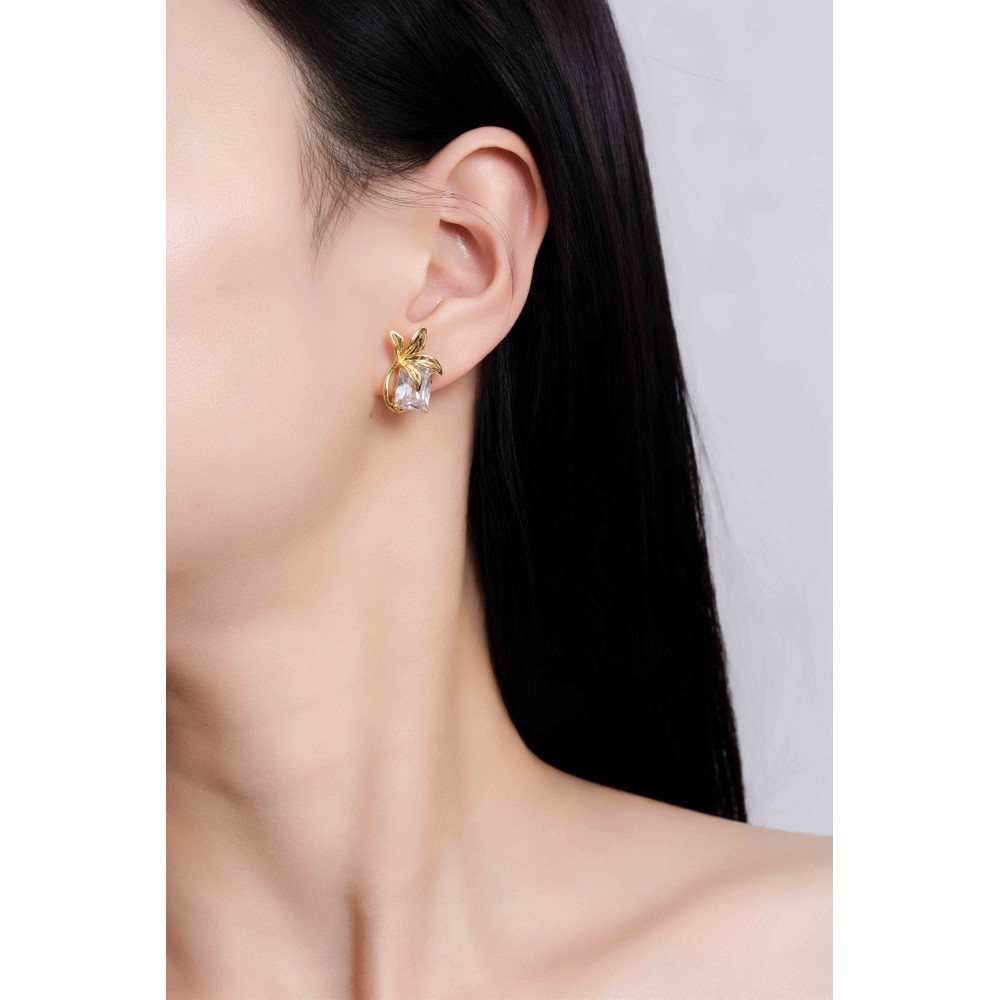 Bamboo Rhythm Earrings 925 Sterling Silver