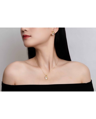 Bamboo Rhythm Earrings Plata 925
