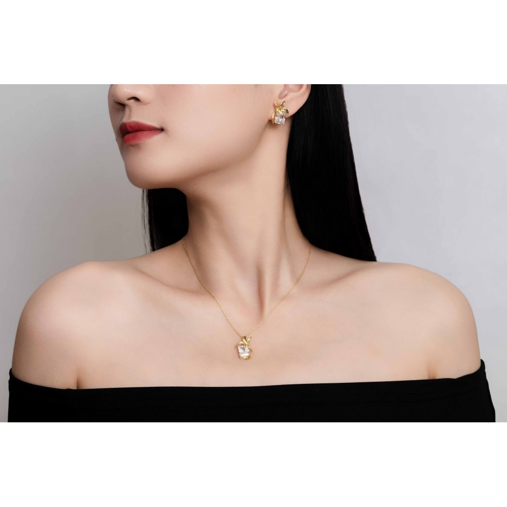 Bamboo Rhythm Earrings Plata 925