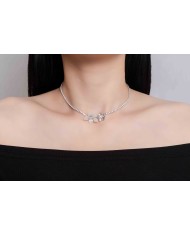 Collar Monet Garden Blanco