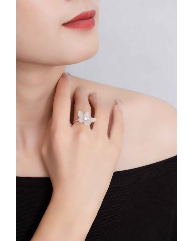 Anillo Monet Garden Blanco