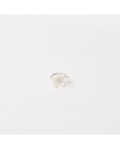 Anello Monet Garden Bianco