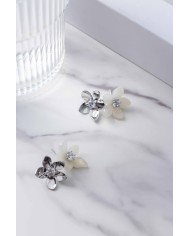 Pendientes Monet Garden Blancos Floating Light