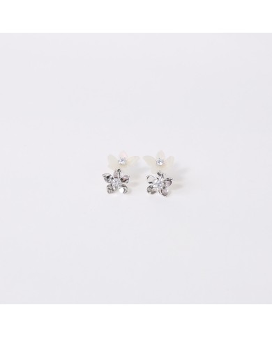 Pendientes Monet Garden Blancos Floating Light