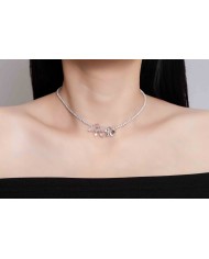 Monet Garden Pink Necklace