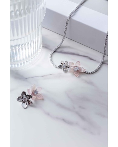 Collar Monet Garden Rosa