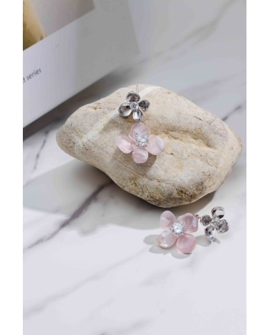 Pendientes Monet Garden Rosas Flow Petal