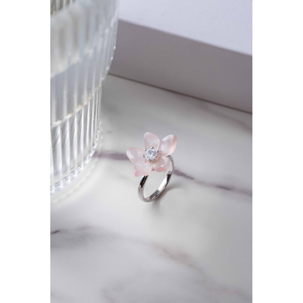 Monet Garden Pink Ring