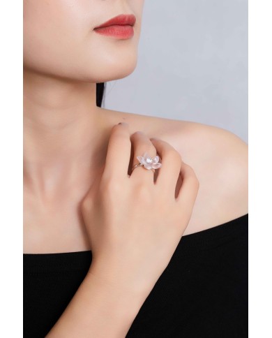 Anillo Monet Garden Rosa