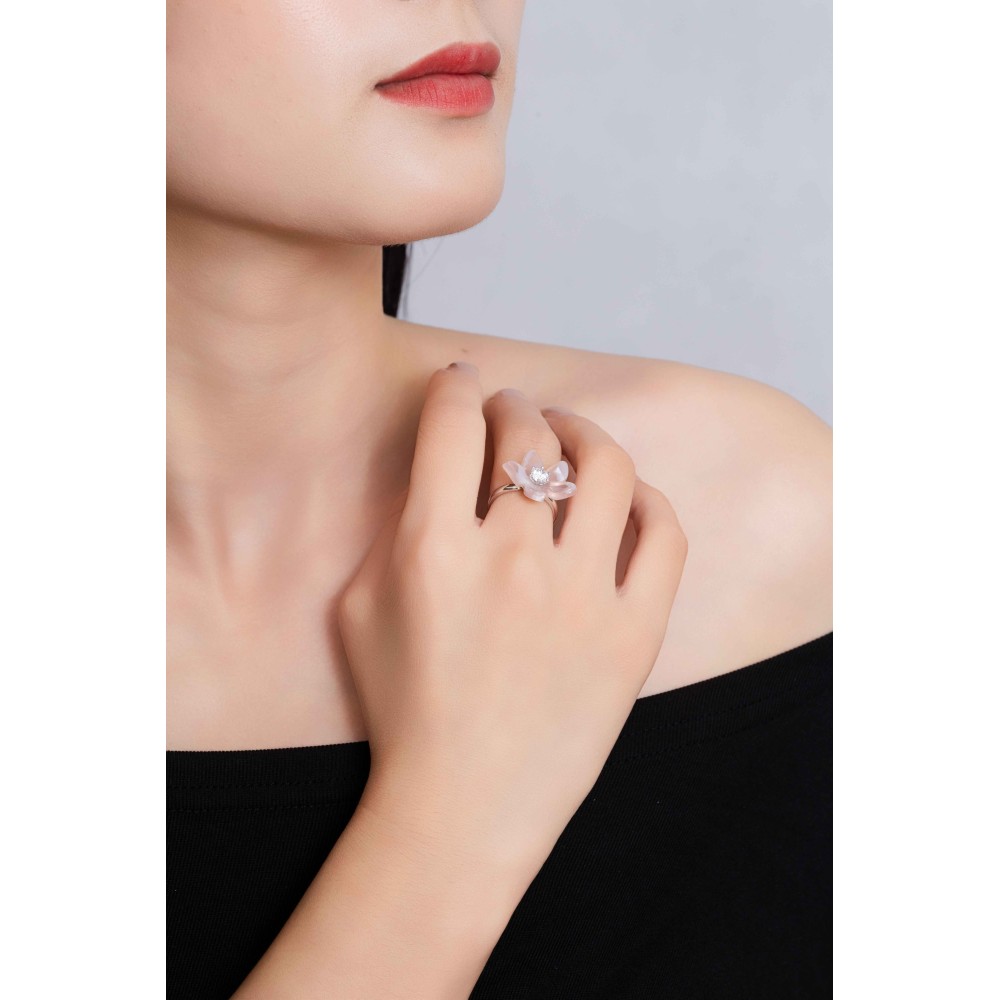 Monet Garden Pink Ring
