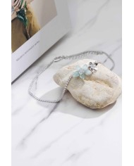Monet Garden Mint Necklace