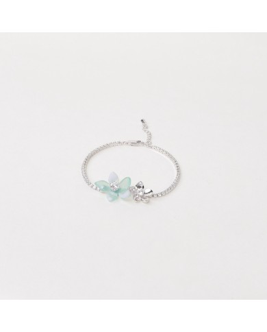 Monet Garden Mint Bracelet