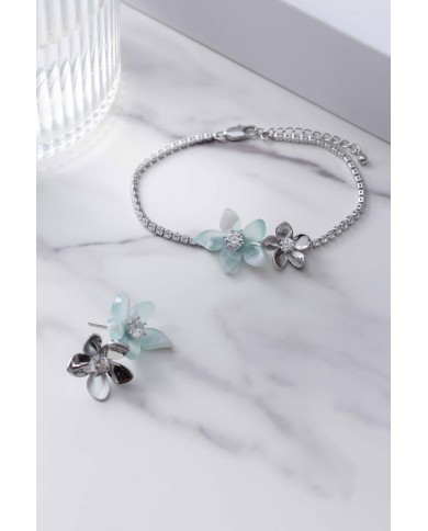 Monet Garden Mint Bracelet