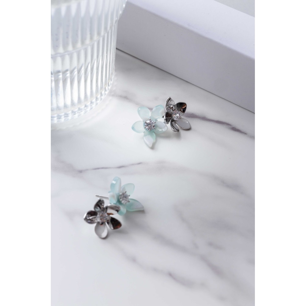 Pendientes Monet Garden Menta Floating Light