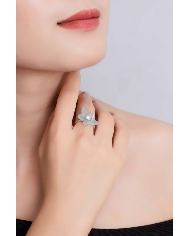 Anillo Monet Garden Menta