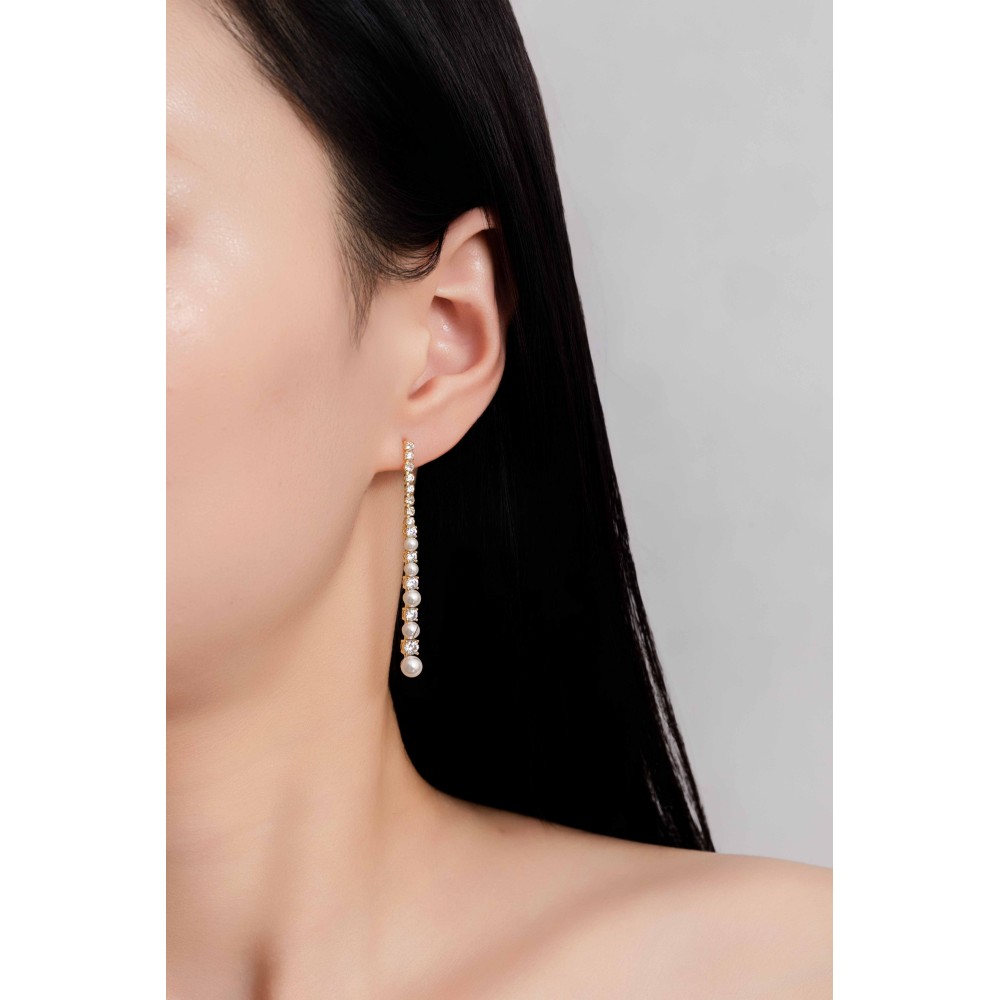 Pendientes Largos Astra Gold