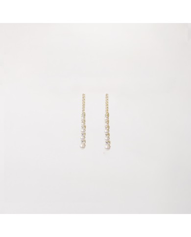 Pendientes Largos Astra Gold
