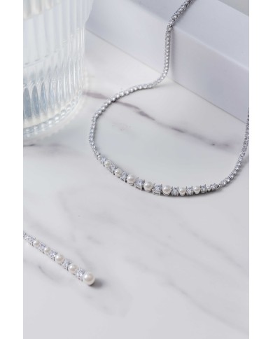 Astra Silver Necklace