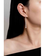 Pendientes Largos Astra Silver